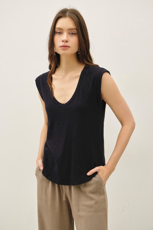 100% Cotton Anything-But-Basic Tee