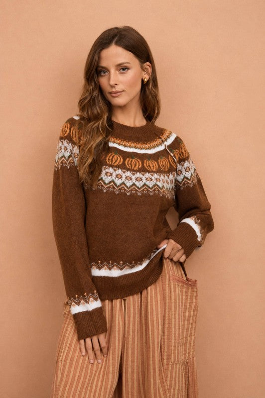 Pumpkin Patch Sweater