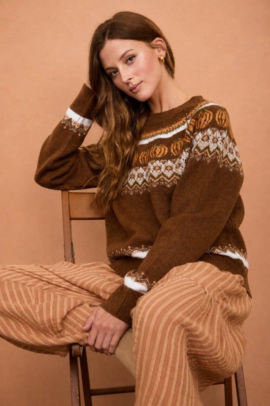 Pumpkin Patch Sweater